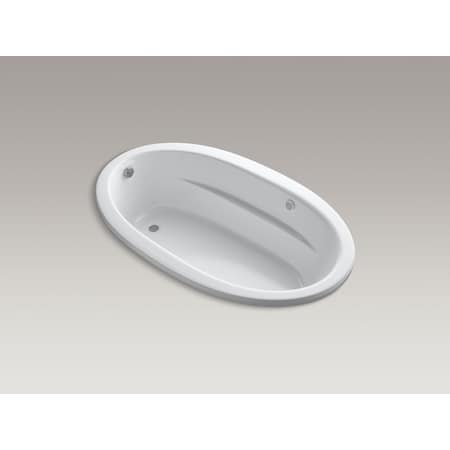 Kohler Sunward 72" X 42" Heated Bubblemassage Air Bath With End Drain 1164-GH-0